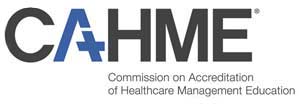 Comission on Accreditation of Healthcare Management Education logo
