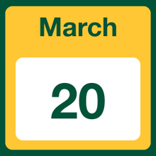 March 20