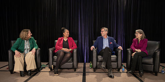 panel at Conversations and Connections